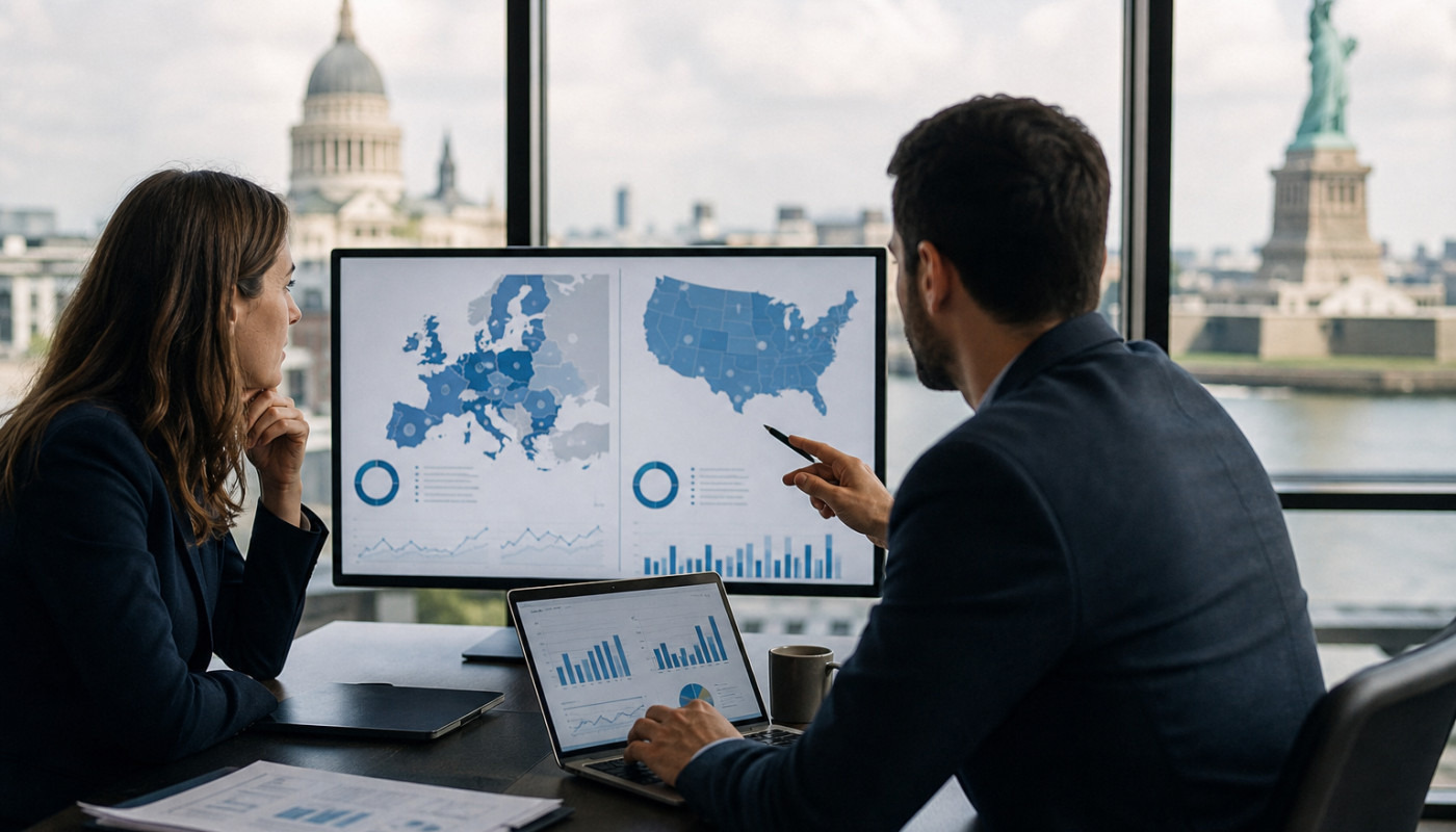 Analyse comparative : plateforme pour améliorer sa visibilité dans les ia en europe et aux usa